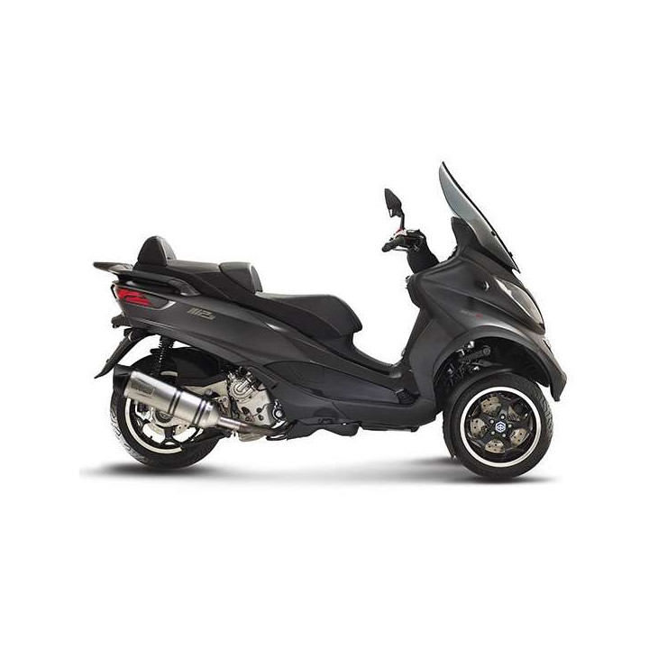Silencieux homologué LeoVince LV ONE EVO Inox Piaggio MP3 400/500