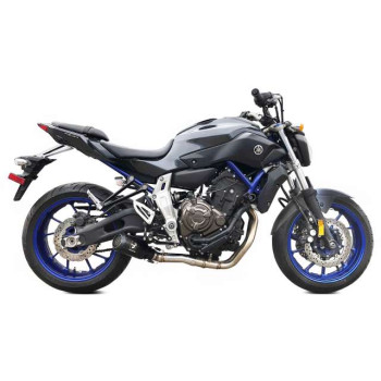 IXRACE MK2 INOX BLACK MT-07 21- approved complete line IXRACE MK2 INOX BLACK MT-07 21- approved complete line