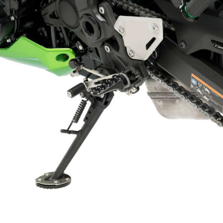 Extension de béquille latérale Puig 20198N Kawasaki Z650 Z900 Extension de béquille latérale Puig 20198N Kawasaki Z650 Z900
