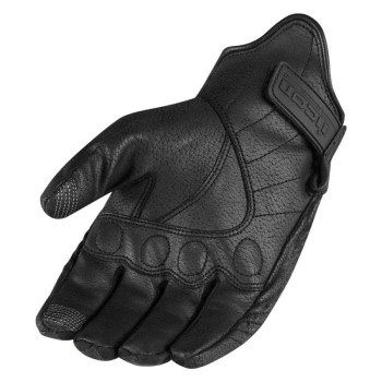Gants moto femme Icon PURSUIT CE