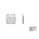 Plaquettes de frein sinter BREMBO 07HO22SD