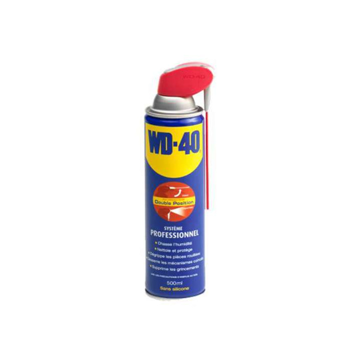Lubrifiant/Dégrippant WD40 Système Pro 500ml