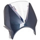 Pare-brise universel Puig VISION CARBONE (003C) 33 cm