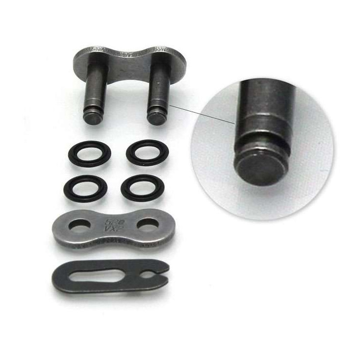 DID clip for 520 VX3 Black chain