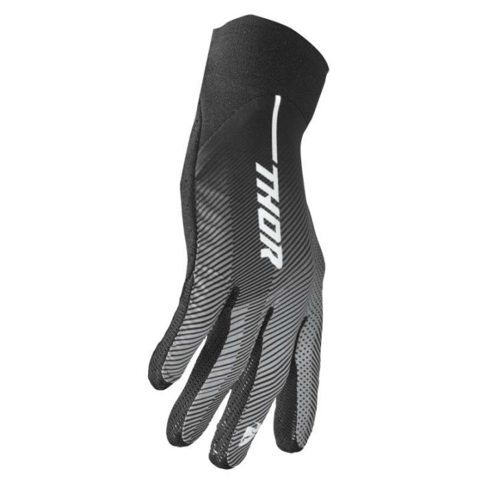 Thor AGILE TECH BLACK/WHITE motocross gloves