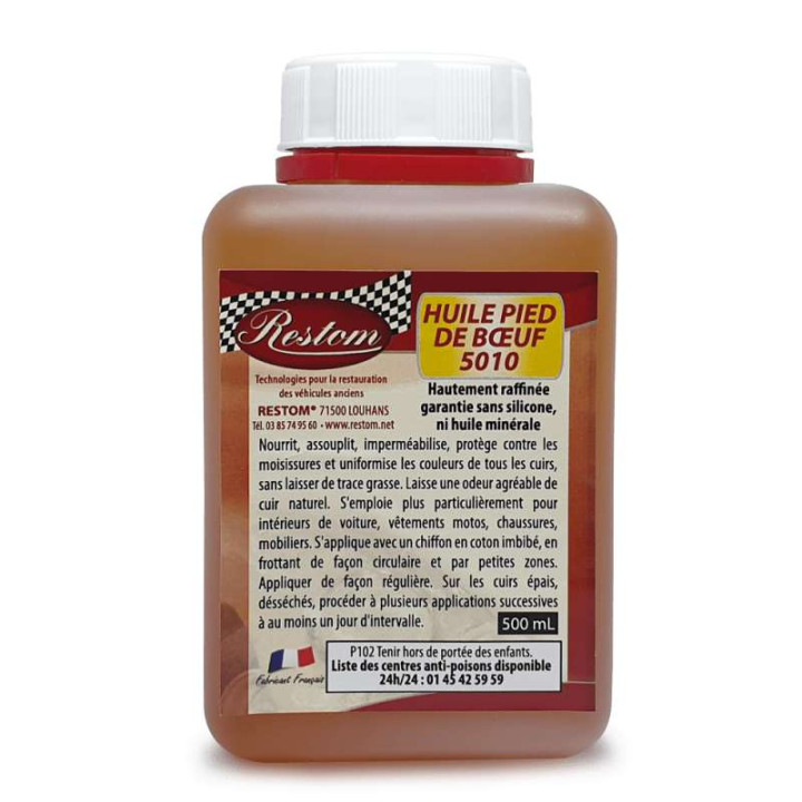 Leather care RESTOM Beef trotter oil 5010