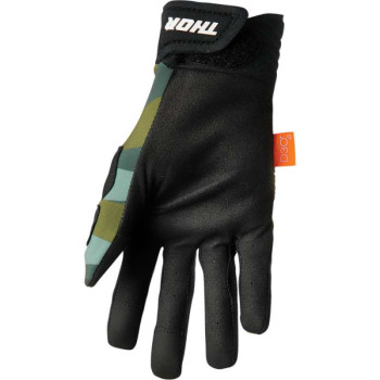 Gants moto cross Thor REBOUND CAMO/BLACK