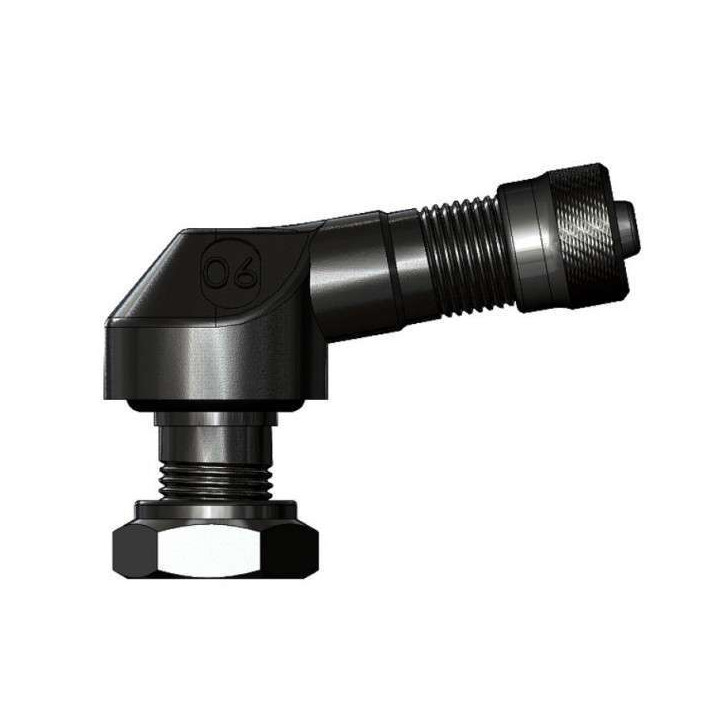 Valves alu coudées Bridgeport 11.3mm