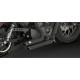 Ligne complète Vance & Hines SHORTSHOTS noir (47219) Harley SPORTSTER 04-13