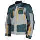 Motorcycle jacket Klim CARLSBAD Petrol Strike Orange