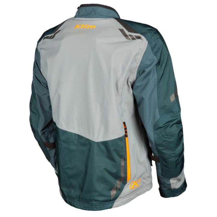 Motorcycle jacket Klim CARLSBAD Petrol Strike Orange
