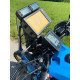 Platine compteur sur guidon Motoboxer Yamaha Ténéré 700 (écran N&B)