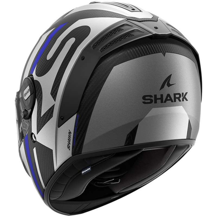 Motorcycle helmet Shark SPARTAN RS CARBON SHAWN MAT Black/Blue