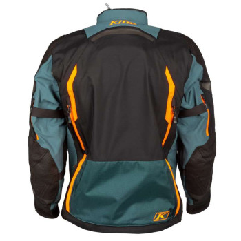 Veste moto Klim BADLANDS PRO 2022 Petrol Strike Orange
