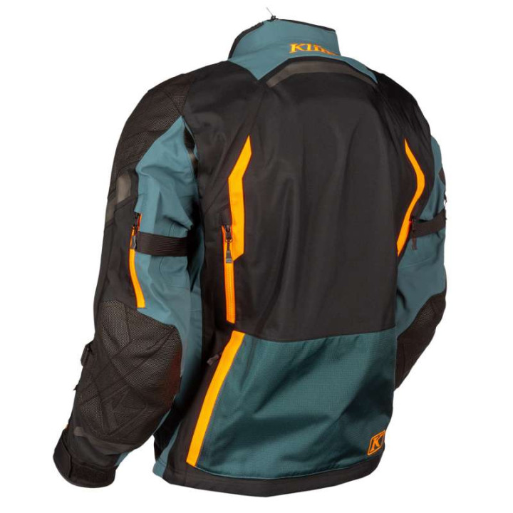 Veste moto Klim BADLANDS PRO 2022 Petrol Strike Orange
