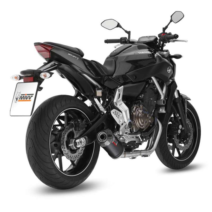 Complete line Mivv OVAL Carbon (Y.044.L3C) Yamaha MT-07
