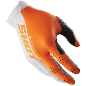 Gants moto cross Shot LITE NEON ORANGE