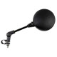 Approved motorcycle rearview mirror left/right with clamp or M8/125