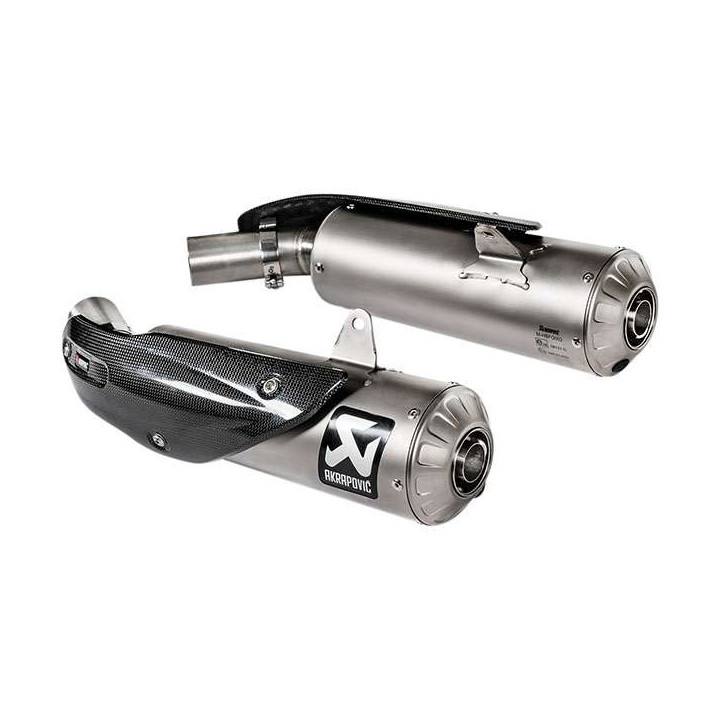 Silencieux homologué Akrapovic Titane Ducati SCRAMBLER 1100 18-