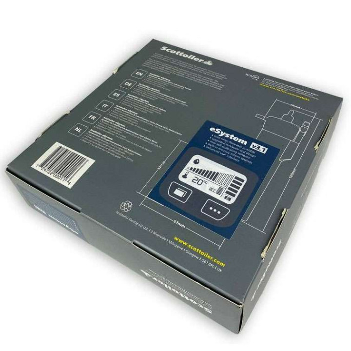 Graisseur de chaîne automatique Scottoiler eSystem V3.1 (0-30°C)