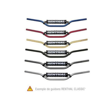 Guidon moto Renthal 701 MX/ENDURO 22mm Guidon moto Renthal 701 MX/ENDURO 22mm
