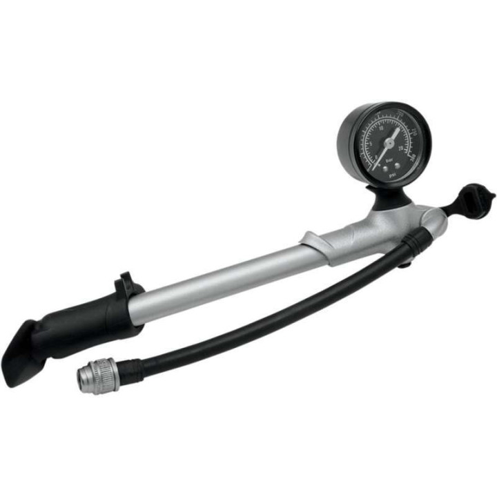 Pompe haute pression Drag Specialties 0-30 psi pour amortisseur oléopneumatique