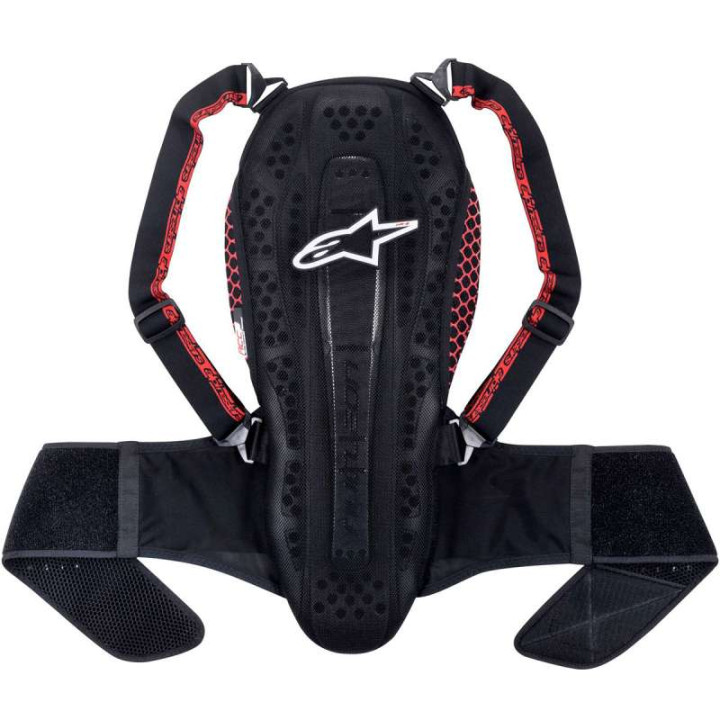 Dorsale moto Alpinestars NUCLEON KR-2 Noir/Blanc/Rouge