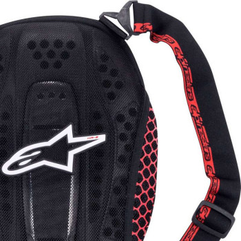 Alpinestars NUCLEON KR-2 motorcycle back protector Black/White/Red