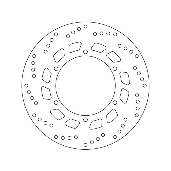 Brembo brake disc Oro Series 68B407D0 Yamaha T-MAX 500 01-03 (Av) Yamaha FJR 1300 06- (Arr)