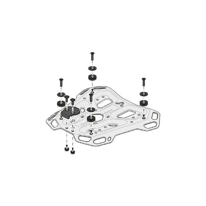 SW-Motech ADVENTURE-RACK Honda CRF1100L Africa Twin (GPT.01.950.19001/B)