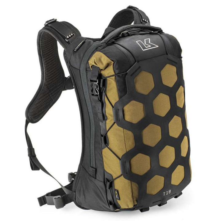 Kriega TRAIL 18 Coyotte motorcycle backpack
