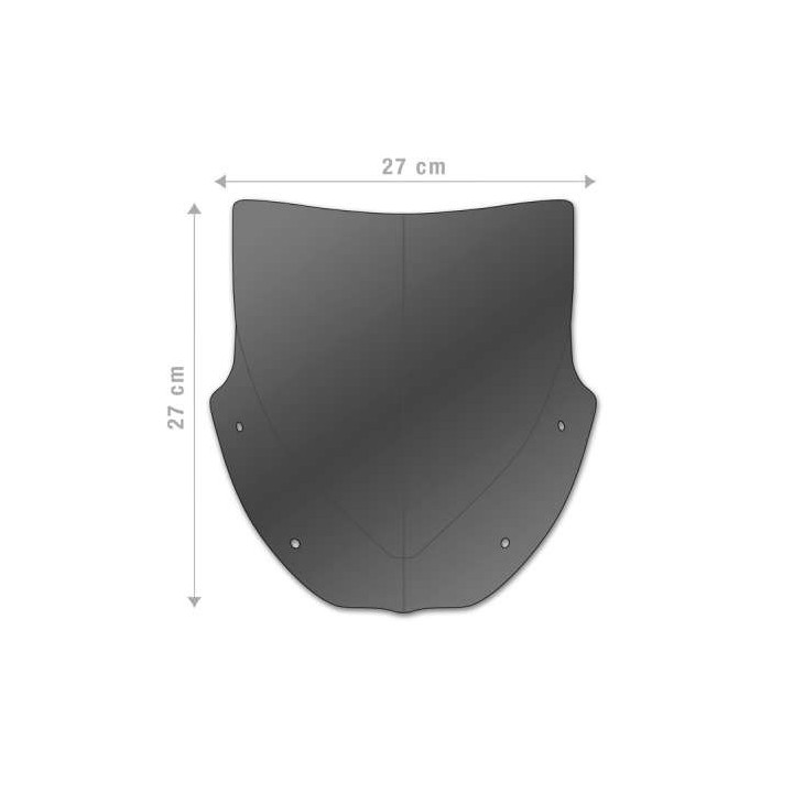 Saute-vent Barracuda AEROSPORT KTM Duke 390 17-