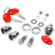 Kit serrure 3 barillets + clés pour valises Shad SH23/SH35/SH36/SH42/SH43 (200062R)