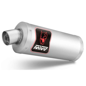 Mivv DAKAR Inox-approved muffler -high pass- (Y.064.LDKX) Yamaha TENERE 700