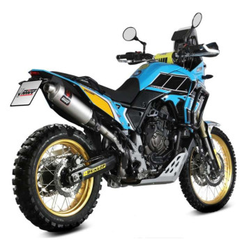 Mivv DAKAR Inox-approved muffler -high pass- (Y.064.LDKX) Yamaha TENERE 700