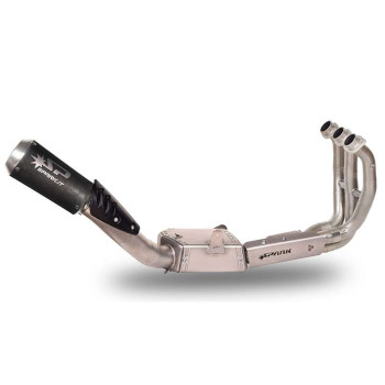 Ligne complète homologuée EURO 5 SPARK MOTO GP DARK (GYA8890DOM) Position latérale Yamaha MT-09 21-