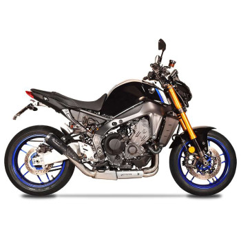 Ligne complète homologuée EURO 5 SPARK MOTO GP DARK (GYA8890DOM) Position latérale Yamaha MT-09 21-