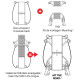 Bagster MODULO TANK 13-17L TABS tank bag (without fastener)