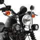 Kit fixation feux DENALI sur tubes de fourche standard 39-49mm (Noir)