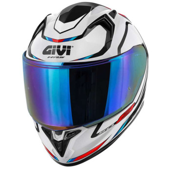 Casque moto Givi 50.8 MACH1 BLEU/BLANC/ROUGE