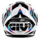 Casque moto Givi 50.8 MACH1 BLEU/BLANC/ROUGE