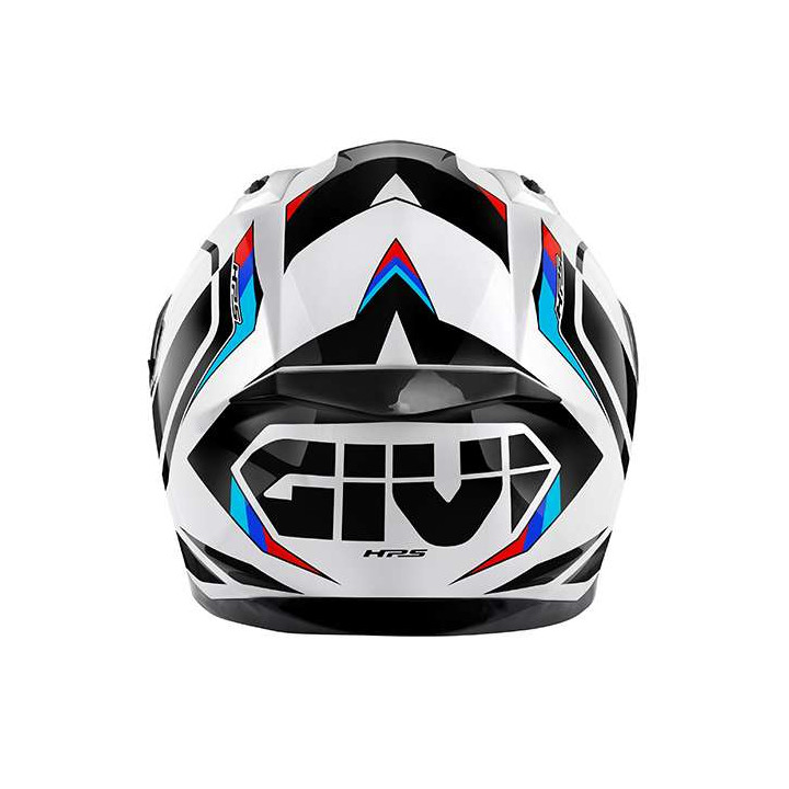 Casque moto Givi 50.8 MACH1 BLEU/BLANC/ROUGE