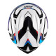 Casque moto Givi 50.8 MACH1 BLEU/BLANC/ROUGE