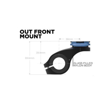 Support déporté Quad Lock moto/vélo