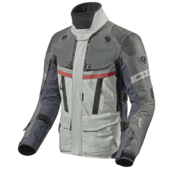 Veste moto Rev'it DOMINATOR 3 GORE-TEX® GRIS/BLEU