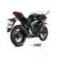 Ligne complète Mivv SUONO Inox noir (S.055.L9) Suzuki GSX-R/S 125