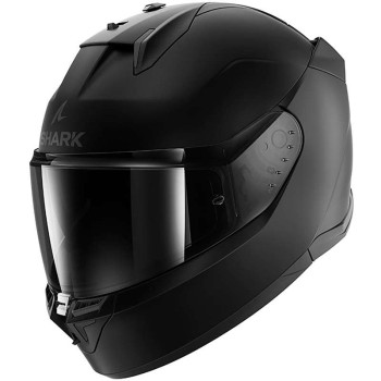 Casque moto Shark D-SKWAL 3 BLANK NOIR MAT