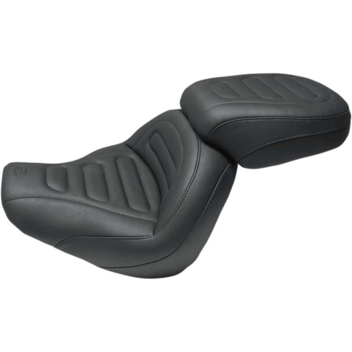 Selle confort Mustang PASSENGER STANDARD TOURING Harley-Davidson FAT BOB 18-