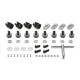 Kit fixation Givi 01RKIT pour supports valises Givi PL/PLO/PLX/PLCAM