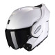 Casque moto modulable Scorpion EXO-TECH EVO BLANC